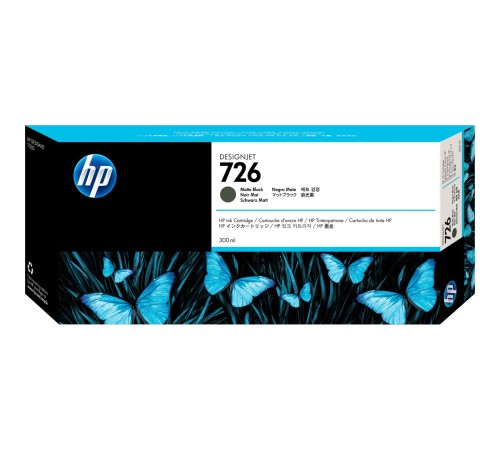 Картридж/ HP 726 300-ml Matte Black Ink Cartridge Картридж/ HP 726 300-ml Matte Black Ink Cartridge