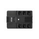 ИБП POWERMAN Brick 600, линейно-интерактивный, 600ВА, 360Вт, 3 евророзетки с резервным питанием, 3 евророзетки с фильтрацией, защита RJ45/RJ11, батарея 12В 7Ач 1 шт., 293мм х 202мм х 93мм, 4.5 кг./ UPS POWERMAN Brick 600, line-interactive, 600VA, 360W,