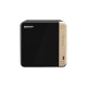 Сетевое хранилище без дисков/ SMB QNAPTS-464-8G NAS 4 HDD trays, 4-core Intel Celeron N5105/N5095 2.0-2.9 GHz, 8 GB RAM (1 x 8 GB) up to 16 GB (2 x 8GB), 2x2.5 Gigabit Ethernet , 2xUSB 3.2 Gen 2 (10Gbps), 2xUSB 2.0 port, 1xHDMI, 2xM.2 PCIe Gen 3 x1 slots