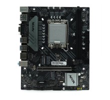 Материнская плата/ MB AFOX INTEL B760 s1700, 2xDDR5(64GB), 1xPCIe 4.0x16, 1xPCIe x1, 1xMPCIe, 1xHDMI, 1xD-Sub, 1xDP, 1xLAN(1GbE), 3xSATA, 2xM.2, 4xUSB 3.0, 2xPS/2, mATX