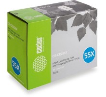 -/ Картридж лазерный Cactus CS-CE255XS CE255X черный (12500стр.) для HP LJ P3015