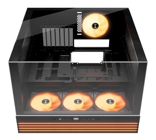 Корпус ПК без блока питания/ Case be quiet! LIGHT BASE 600 LX, Midi-Tower, TG, 4x120mm ARGB, 2xUSB-A 3.2, 1xUSB 3.2 Type-C, ATX, mATX, mITX Black