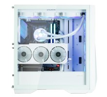 Корпус ZALMAN Z9 Iceberg MS, EATX, WHITE, WINDOW, 4x3.5", 5x2.5", 2xUSB2.0, 2xUSB3.0, 1xUSB 3.1 Gen2 Type-C, FRONT 3x140mm ARGB, REAR 1x140mm ARGB
