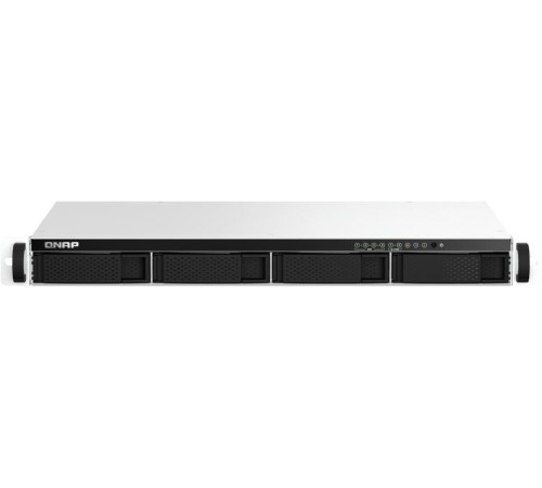 Сетевое хранилище без дисков/ SMB QNAP TS-464eU-8G NAS 4 HDD trays, rackmount 1U, 1 PSU. 4-core Intel Celeron N5105/N5095 2.0-2.9 GHz, 8 GB RAM, 2x2.5GbE, 2xUSB 3.2 Gen 2 (10Gbps), 2xUSB 2.0, 1xHDMI, 2xM.2 PCIe Gen 3 x1 slots , W/o rail kit RAIL-B02 Сетевое хранилище без дисков/ SMB QNAP TS-464eU-8G NAS 4 HDD trays, rackmount 1U, 1 PSU. 4-core Intel Celeron N5105/N5095 2.0-2.9 GHz, 8 GB RAM, 2x2.5GbE, 2xUSB 3.2 Gen 2 (10Gbps), 2xUSB 2.0, 1xHDMI, 2xM.2 PCIe Gen 3 x1 slots , W/o rail kit RAIL-B02