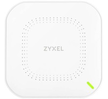 Точка доступа/ Zyxel NebulaFlex NWA50AX Hybrid Access Point, WiFi 6, 802.11a / b / g / n / ac / ax (2.4 and 5 GHz), MU-MIMO, 2x2 antennas, up to 575 + 1200 Mbps, 1xLAN GE, PoE , without support for Captive portal and WPA-Enterprise, protection against 4G