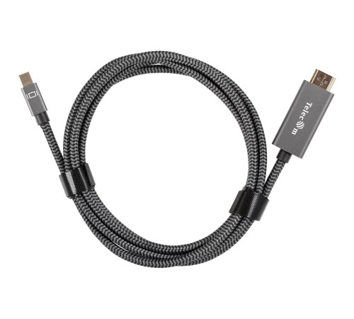 Кабель/ Кабель miniDisplayPort M-> HDMI M 4K@60Hz 1.8m Telecom,оплетка (TA562M-1.8M)