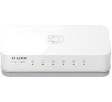 Коммутатор/ DES-1005C Unmanaged Switch 5x100Base-TX, plastic case