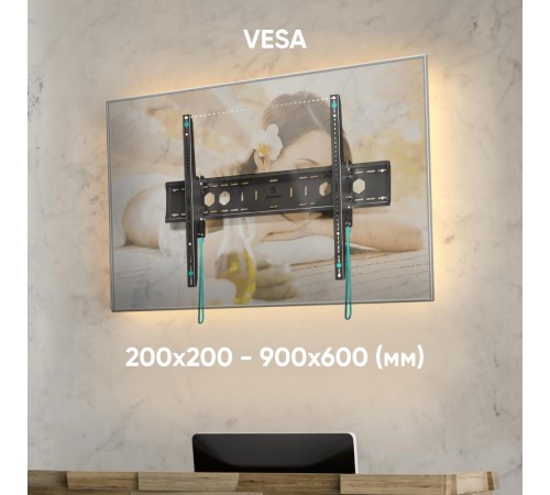 ONKRON наклонный кронштейн для дисплеев и ТВ 60"-110", черный UT12 ONKRON наклонный кронштейн для дисплеев и ТВ 60"-110", черный UT12