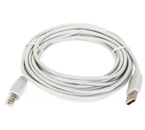 Кабель/ Кабель USB2.0 A-->B (5.0м) Telecom <TC6900-5M> Кабель/ Кабель USB2.0 A-->B (5.0м) Telecom <TC6900-5M>