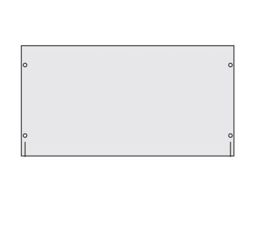 Заглушка сплошная 19" 3U RAL7035