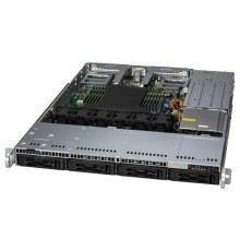 Сервер Supermicro CloudDC A+ Server 1U 1015CS-TNR 1xGenoa 9354/ 2x64Gb/ 1xD3 S4520 480GB SATA/ 2x10GbE 2x10GbSFP+