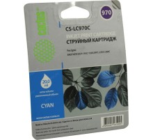 -/ Картридж струйный Cactus CS-LC970C голубой (20мл) для Brother DCP-135C/150C/MFC-235C/260C