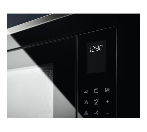 Встраиваемая микроволновая печь ELECTROLUX/ Микроволновая печь с грилем, объем 25 л., высота 390 мм, цвет черный