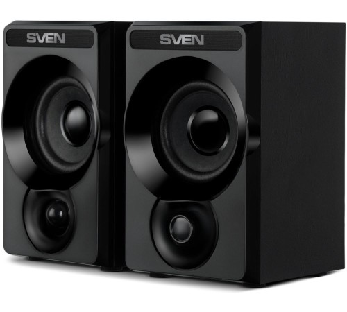 SVEN SPS-535, чёрный, акустическая система 2.0, USB, мощность 2x3 Вт(RMS) SVEN SPS-535, чёрный, акустическая система 2.0, USB, мощность 2x3 Вт(RMS)