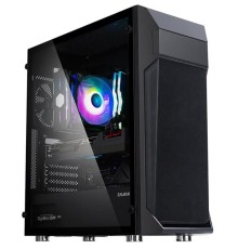 Корпус ZALMAN Z1 PLUS, ATX, BLACK, WINDOW, 1x5.25", 2x3.5", 3x2.5", 1xUSB2.0, 2xUSB3.0, FRONT 2x120mm, REAR 1x120mm