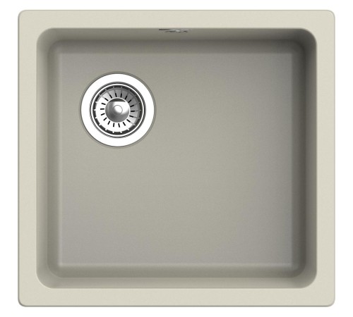 Кухонная мойка RIVELATO RIVELATO Мойка BERKANA 45 1-чаш 485*455, монтаж: универсальный, материал: кварц, цвет: топаз