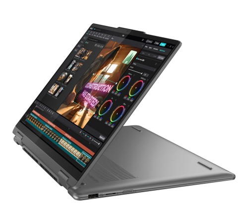 Ноутбук/ Lenovo Yoga 7 2-in-1 14IML9 14"(2880x1800 OLED)/Touch/Intel Core Ultra 7 155H(1.4Ghz)/32768Mb/1024SSDGb/noDVD/Int:Intel Arc graphics/Cam/BT/WiFi/71WHr/war 1y/1.49kg/storm grey/Win11Home + 65W, Pen, RU kbd Ноутбук/ Lenovo Yoga 7 2-in-1 14IML9 14"(2880x1800 OLED)/Touch/Intel Core Ultra 7 155H(1.4Ghz)/32768Mb/1024SSDGb/noDVD/Int:Intel Arc graphics/Cam/BT/WiFi/71WHr/war 1y/1.49kg/storm grey/Win11Home + 65W, Pen, RU kbd