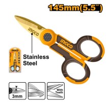 Ножницы электрика Ingco HES02855,145мм