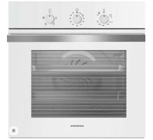 Шкаф духовой газовый MAUNFELD/ Шкаф духовой газовый MAUNFELD MGOG.673W, полезный объем 67 л, 4 режима работы, механическое управление, гидролизная очистка, максимальная температура 250 С, таймер, конвекция, электроподжиг, газ-контроль, телескопические нап