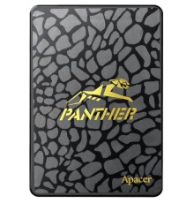 Твердотельный накопитель Apacer SSD PANTHER AS340X 480Gb SATA 2.5" 7mm, R550/W520 Mb/s, 3D NAND, IOPS 87K/80K, MTBF 1,5M, 280TBW, Retail, 3 years (AP480GAS340XC-1)