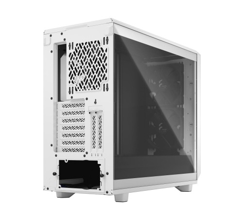 Корпус ПК без блока питания/ Case Fractal Design Meshify 2 TG Clear Tint, Midi-Tower, 3x140mm, 2xUSB-A 3.2 + 1xUSB 3.2 Type-C E-ATX, ATX, mATX, mITX White