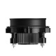 Кулер для ПК/ CPU Cooler PCCooler R120 (95W, 4-pin PWM, 60mm, Al, -mm, 1x95mm, 36.4CFM, 27.8dBA, 2700RPM, S: 1851/1700/1200/115X, black)