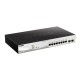 Коммутатор D-Link PROJ Smart  L2 Switch 8х1000Base-T PoE, 2х1000Base-X SFP, PoE Budget 130W, Compact CLI