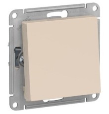 ATLASDESIGN 1-клавишный ПЕРЕКЛЮЧАТЕЛЬ, сх.6, 10АХ, механизм, БЕЖЕВЫЙ