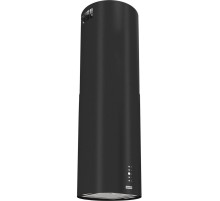 Вытяжка Franke/ Best, Цилиндрическая островная вытяжка REEF 35 BK, 35 см, 750 м3/ч, электронное управление, LED освещение, 66 дБ, Угольный фильтр Ф-10 (опция), цвет черный