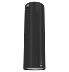 Вытяжка Franke/ Best, Цилиндрическая островная вытяжка REEF 35 BK, 35 см, 750 м3/ч, электронное управление, LED освещение, 66 дБ, Угольный фильтр Ф-10 (опция), цвет черный