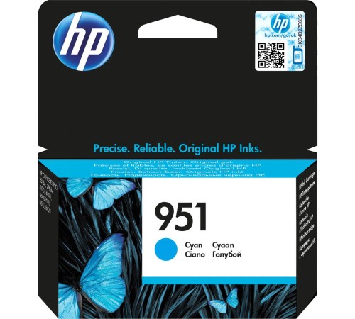 Картридж/ HP 951 Cyan Officejet Ink Cartridge