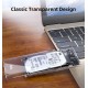 Внешний корпус для диска HDD/SSD Netac WH11 2.5 SATA to USB3.0 External HDD/SSD Case, Slide Transparent Cover, with USB3.0 A to B cable