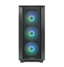 Корпус LIAN LI Lancool III RGB Black, Medium Case: E-ATX (under 280mm), ATX, Micro-ATX, Mini-ITX, 2xUSB 3.0, 1xUSB Type C, 1xAudio, Included Fans: 3x140mm ARGB PWM (300~1650RPM), 1x140mm PWM (200~1800RPM)