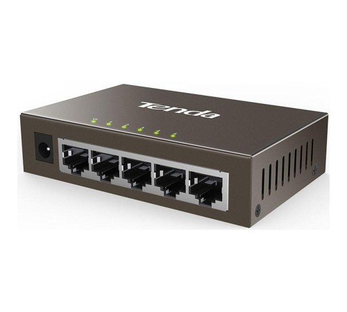 Коммутатор/ Tenda TEG1005D v4.0 5-Port Gigabit Ethernet Switch