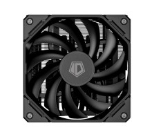 Кулер для процессора ID-COOLING IS-67-XT BLACK LGA1700/1200/115X/AM5/AM4 низкопрофильный высота 67mm (18шт/кор, TDP 150W, PWM, 6 тепл.трубок + медная база, FAN 120mm) BOX