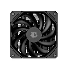 Кулер для процессора ID-COOLING IS-67-XT BLACK LGA1700/1200/115X/AM5/AM4 низкопрофильный высота 67mm (18шт/кор, TDP 150W, PWM, 6 тепл.трубок + медная база, FAN 120mm) BOX