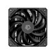 Кулер для процессора ID-COOLING IS-67-XT BLACK LGA1700/1200/115X/AM5/AM4 низкопрофильный высота 67mm (18шт/кор, TDP 150W, PWM, 6 тепл.трубок + медная база, FAN 120mm) BOX
