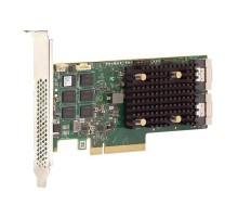 Контроллер Broadcom Controller 9560-16I SGL (05-50077-00) (PCIe 4.0 x8 LP) Tri-Mode SAS/SATA/NVMe 12G, RAID 0,1,5,6,10,50,60, 16port(2*int SFF8654), 8GB Cache, 3916ROC, RTL, 1 year