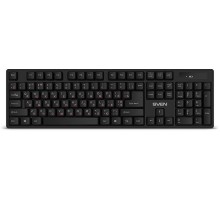 Беспроводная клавиатура SVEN KB-C2100W ((2,4 GHz, 104кл.)