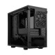 Корпус ПК без блока питания/ Case Fractal Design Define 7 Nano TG Light Tint, Mini-Tower, 1x120mm + 1x140mm, 2xUSB-A 2.0 + 2xUSB-A 3.2 + 1xUSB 3.2 Type-C mITX, mDTX Black