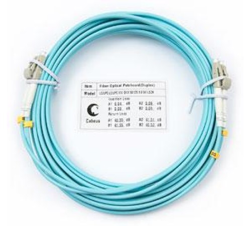 Шнур оптический duplex LC-LC 50/125 mm OM3 5м Cabeus FOP-50-LC-LC-5m Шнур оптический duplex LC-LC 50/125 mm OM3 5м LSZH Шнур оптический duplex LC-LC 50/125 mm OM3 5м Cabeus FOP-50-LC-LC-5m Шнур оптический duplex LC-LC 50/125 mm OM3 5м LSZH