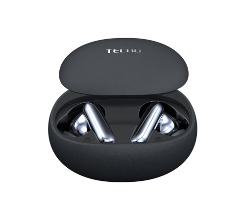 Tecno Беспроводные Bluetooth наушники TU01 серый/grey Tecno Беспроводные Bluetooth наушники TU01 серый/grey