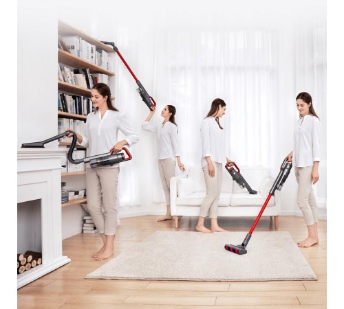 Пылесос вертикальный Jimmy Cordless Vacuum Cleaner JV65 Graphite+Red с адаптером модели ZD24W342060EU (Вскрытая упаковка) Пылесос вертикальный Jimmy Cordless Vacuum Cleaner JV65 Graphite+Red с адаптером модели ZD24W342060EU (Вскрытая упаковка)