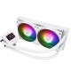 Водяное охлаждение для процессора/ Water Cooling System Thermalright Frozen Warframe SE 240 ARGB White (240mm, LED temp., Black, ARGB/ Fans: 2x120mm, 70.84CFM, 29.8dBA, 2000RPM/ Pump height 59mm, Rad thickness 27mm/ S: 1851, 1700, 1200, 115X, AM5, AM4)