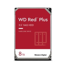 Жесткий диск Western Digital Red Plus WD80EFZZ 8TB 3.5"  7200 RPM 128MB SATA-III NAS Edition (аналог WD80EFBX)