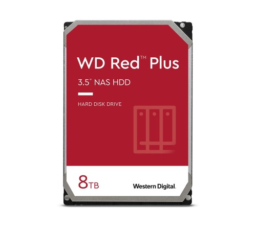 Жесткий диск Western Digital Red Plus WD80EFZZ 8TB 3.5" 7200 RPM 128MB SATA-III NAS Edition (аналог WD80EFBX) Жесткий диск Western Digital Red Plus WD80EFZZ 8TB 3.5" 7200 RPM 128MB SATA-III NAS Edition (аналог WD80EFBX)