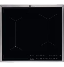 Встраиваемые индукционные панели ELECTROLUX/ Индукционная,  ! 59х52х4,4 см, индукция, черный, сенсорное управление, рама из нержавеющей стали