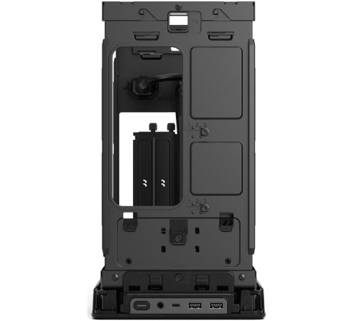 Корпус ПК без блока питания/ Case Fractal Design Era 2, Mini-Tower, 2x120mm, 2xUSB-A 3.0 + 1xUSB 3.2 Type-C, SFX PSU Support, mITX Charcoal Gray