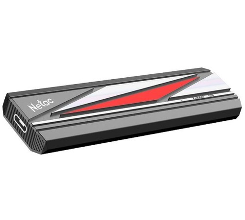 SSD накопитель Netac ZX20L 2TB USB 3.2 Gen 2x2 Type-C External SSD, R/W up to 2000MB/1800MB/s, with USB C to A cable and 20Gbps USB C to C cable, 5Y wty