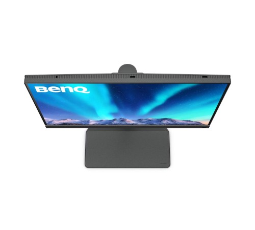 Мониторы/ Benq SW272Q 27'', 2560x1440, IPS,  60Hz, 1000:1, 300cd, 5ms, 2*HDMI, DP; 2*USB 3.0, USB C*90W, Height adj 140, Pivot, 100% sRGB, Flicker-free;Low Blue Light, Calibration Report, Shading Hood, 3Y, Grey